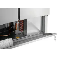 Bartscher Saladette - 390L - 3 Deuren - 4x 1/1 GN Boven - 0°C/+10°C - Geforceerd - Klapdeksel - 1365x700x887mm - Horeca Oven