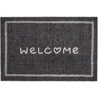 MD-ENTREE MD Entree - Deurmat - Schoonloopmat - Impression - Welcome Heart Melee - 40 x 60 cm