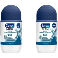 Sanex Deo Roller - Men Active Control 2 x 50 ml