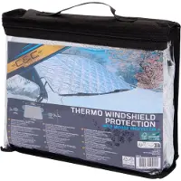Arexons Universele maat thermische voorruitbeschermer 150 x 120 cm Met hoezen voor de buitenspiegels