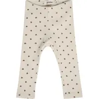 Lil´ Atelier Leggings 'NBNLago Kye' crème / rood / zwart