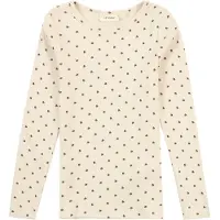 Lil´ Atelier Shirt 'LAGO KIM' chamois / donkeroranje / zwart