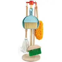 Buxibo Kinder Schoonmaak Set Houten Huishoudelijke Gereedschap Montessori