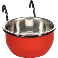 Flamingo Avaro - Eet- En Drinkpot Knaagdier;vogel - Eet- En Drinkpot Avaro Haak Rood 150ml 8cm - 1st