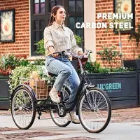 Viking Choice - Driewieler fiets - zwart - 7 versnellingen