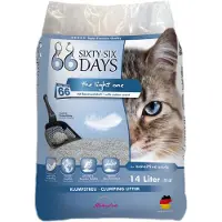 Merkloos 66 days cotton light kattenbakvulling