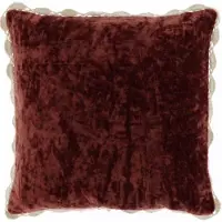 Unique living D- | Kussen Sascha 45x45cm bloodstone | Kussen woonkamer of slaapkamer