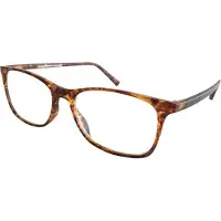 Fangle Biobased leesbril big mat havanna +2.0