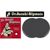 Dr. Suzuki Dr.Suzuki Mix Edition Slipmats zwart (paar) - Slipmat voor draaitafels