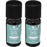 Atmosphera Geurolie pepermunt/mint 10 ml - 2x - Smudgen - Huisparfum navulling - Aromatische Etherische olie