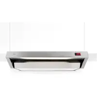 NOVY 949 onderbouwafzuigkap dubbele motor 90 cm inox