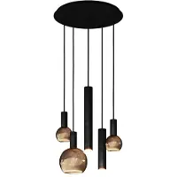 Ztahl Hanglamp Riva Rond 50 cm Zwart