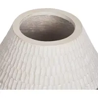 Beliani ARUNCUS - Bloemenvaas - Beige - Magnesium