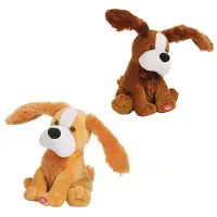 Creaciones Llopis Hond Beweegt De Oor Teddy 25 Cm