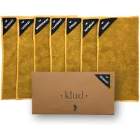 Klud - Microvezel Vaatdoekjes 7 stuks - Curry Geel