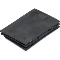 Garzini Cavare - Magic Coin Wallet - Vintage Carbon Black
