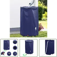 vidaXL Regenwatertank - Opvouwbare Watertank - Watertank met kraan opvouwbaar 1000 L PVC - Pvc Watertank - Wateropslag - Irrigatietank