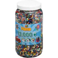 Toymax Pot 13 000 perles standard (Ø5 mm)- 22 couleurs