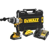 DeWalt DCD1007H2T-QW Accu-klopboor/schroefmachine 3 snelheden Incl. 2 accus, Incl. lader