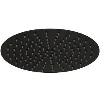 Guido Gusto Rondo inbouw douchekop 30x30cm mat zwart
