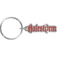 Ginza.se Halestorm - Logo Sleutelhanger - Zilverkleurig/Rood