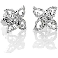 Orphelia OD-5321 - Oorstekers - 18 Karaat Witgoud / Diamant 0.36 ct
