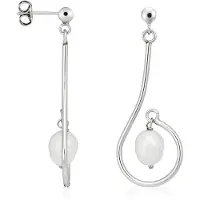 Orphelia Dames 925 Echt Zilveren Dangles - Zilver ZO-5626