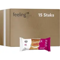 Feeling Ok Savoiardo Hazelnoot - Voordeelpakket - 15 x 35 gram