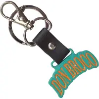 Rock Off Don Broco - Orange Logo Sleutelhanger - Groen/Oranje