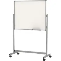 MAUL Mobiel whitebord, vast, 100 x 180
