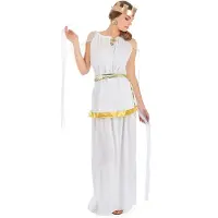 Vegaoo Kostuum van een Romeinse godin voor dames - Verkleedkleding - One size