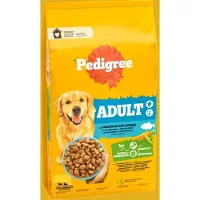 Pedigree 3x droogvoer honden vis -3kg