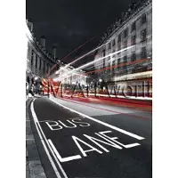 PGM Kunstdruk Jean-Jacques Bernier - Bus Lane 50x70cm