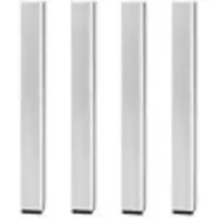 LightmaXX ALU-STAGE podiumpoot SET Eco 4x insteekpoten, 20cm 40/40 - Accessoires