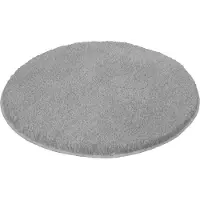 Kleine wolke - Badmat - Relax - 60 cm rond - Grijs