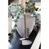 Vase the World Kandelaar Lobos | ivory - Beige | Ø12 x H15 cm