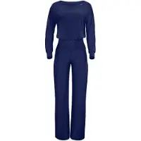 Winshape Jumpsuit ' JS101LSC ' donkerblauw
