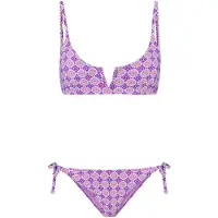 Shiwi Bikini 'Leah Scoop' lila / sering / oranje / wit