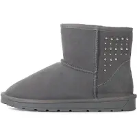 Gooce Boots 'Suri' grafiet / zilver