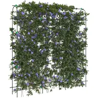 vidaXL Plantenklimrekken 4 st U-frame staal