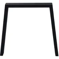 Furniture Legs Europe Stalen buiten tafelpoot zwart taps 80 bij 10 cm en hoogte 72 cm (4 x 10 cm)