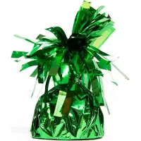 We Fiesta 24x Ballon gewichtje Groen 170 gram - Ballongewicht Gewicht Ballonnen Feest Accesoires Thema Party Tafeldecoratie Tafel Decoratie