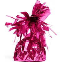 We Fiesta 36x Ballon gewichtje Fuchsia 170 gram - Ballongewicht Gewicht Ballonnen Feest Accesoires Thema Party Tafeldecoratie Tafel Decoratie