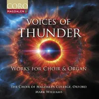 OUTHERE Choir Of Magdalen College Oxford, Mark Williams - Voices Of Thunder - Works For Choir & Organ (CD)