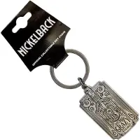Rock Off Nickelback - Bat Shit Sleutelhanger - Zilverkleurig