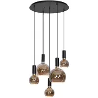 Ztahl Hanglamp Segula 007 5-lichts Rond