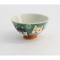 Tokyo Design Studio – Kawaii – Rijstkom – Shiba Hond – Groen – 11.5x6cm 350ml