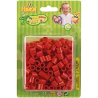 Hama strijkkralen maxi rood, 250st.