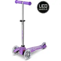 Micro Mini | step / scooter in de kleur paars voor kinderen van 2 tot 6 jaar | max 50 kg