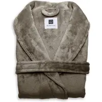 Zo! Home Cara Badjas Deep Taupe - Maat XL